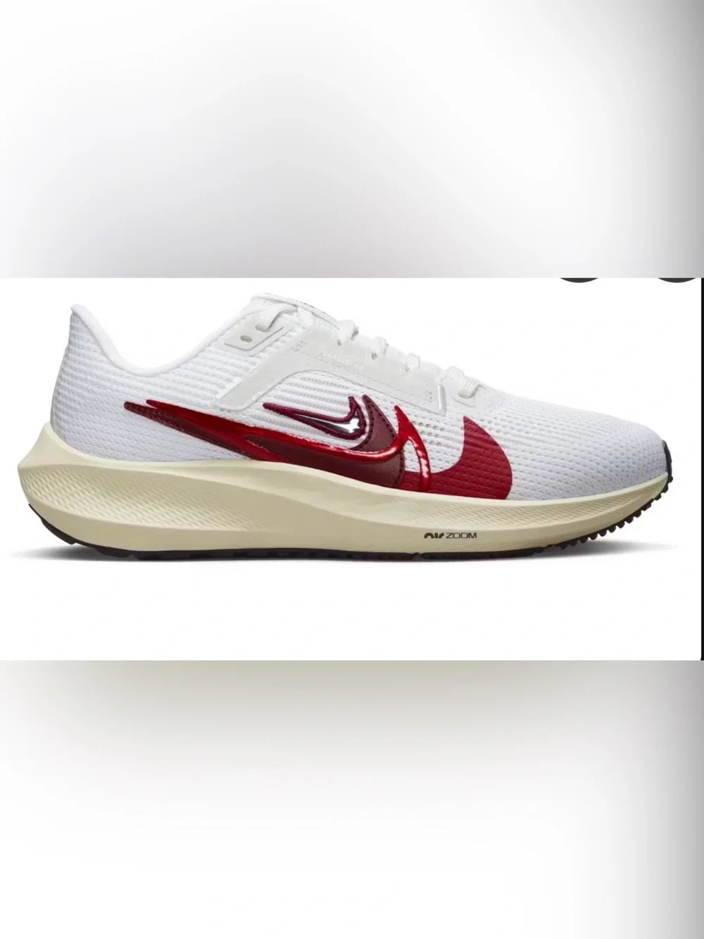 Nike Pegasus 40 Premium in red and white